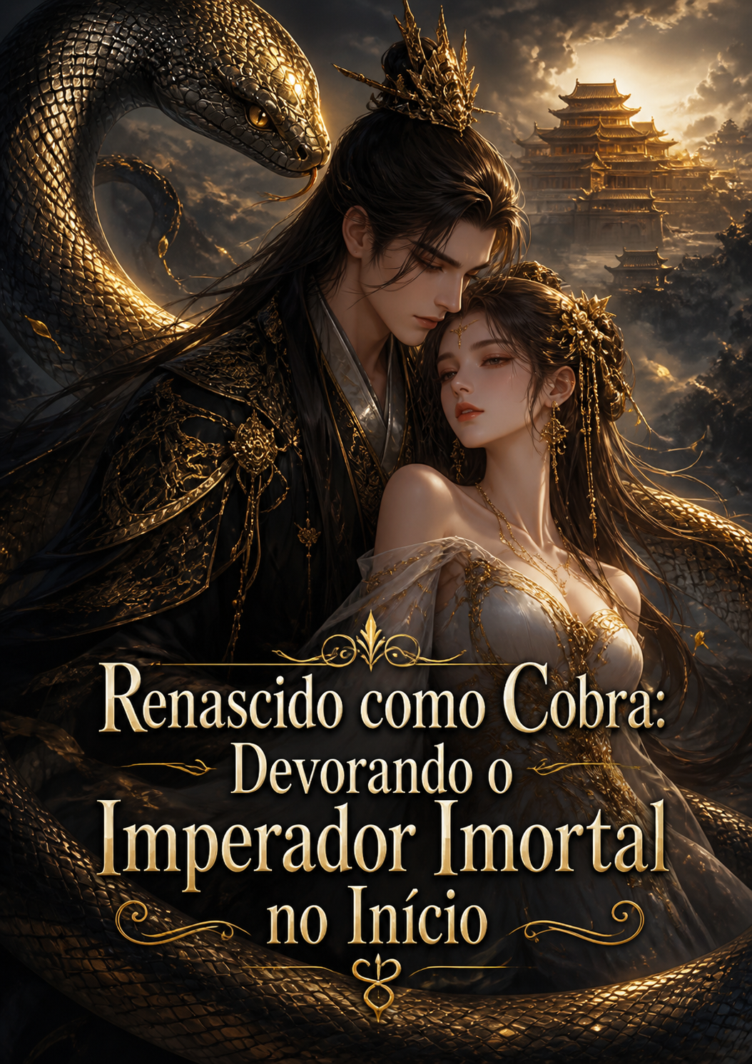 Renascido como Cobra: Devorando o Imperador Imortal no Início