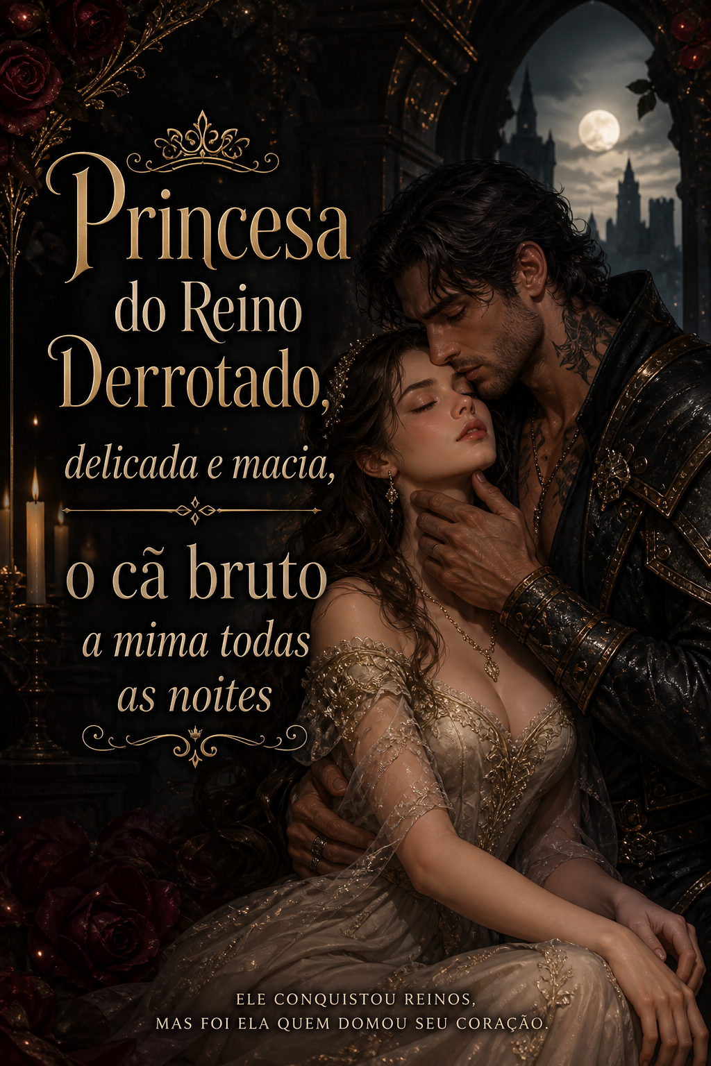 Princesa do Reino Derrotado, delicada e macia, o cã bruto a mima todas as noites